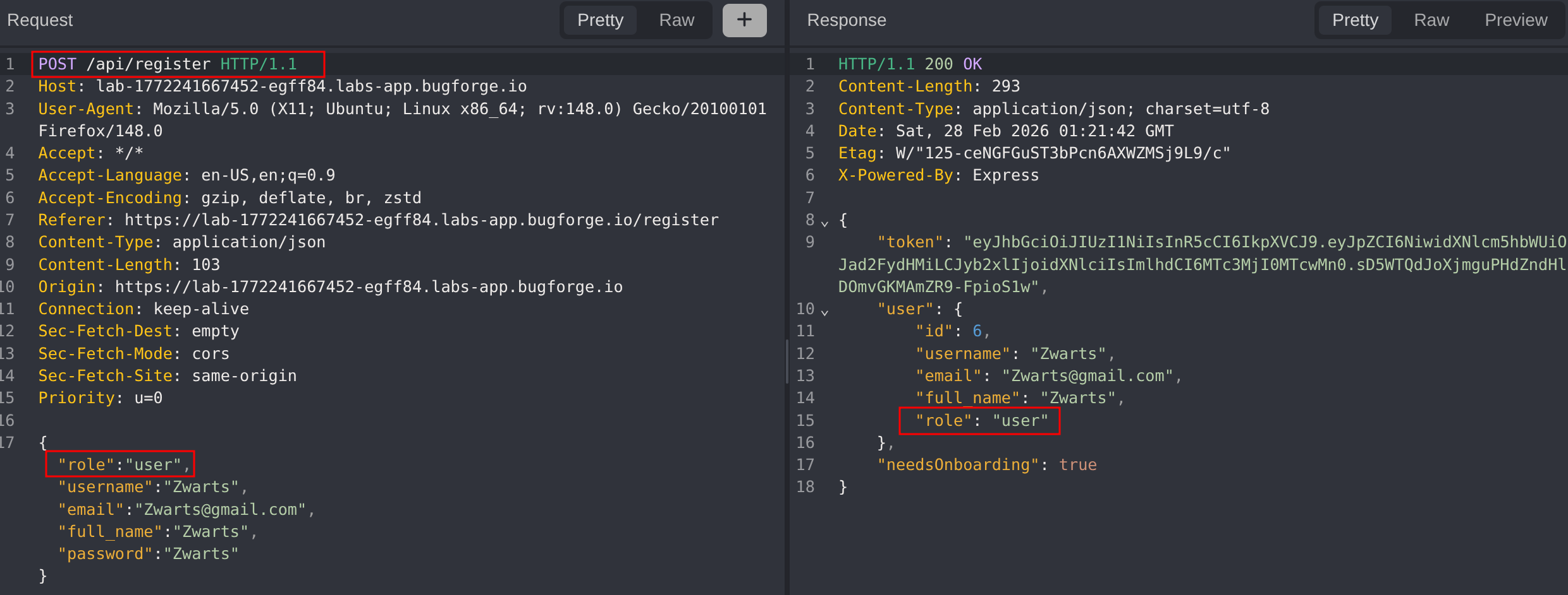 Job Seeker Registration