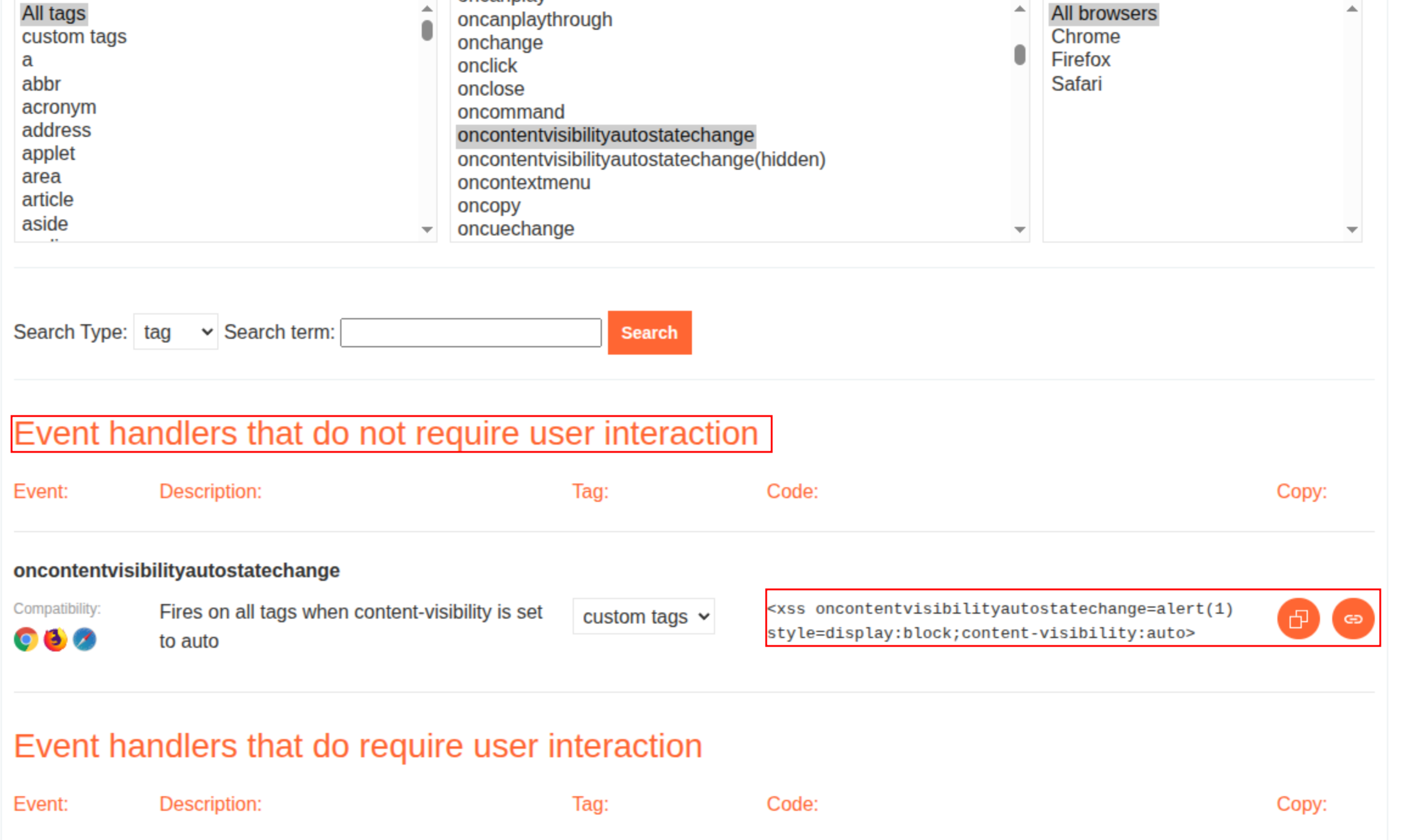 oncontentvisibilityautostatechange attribute